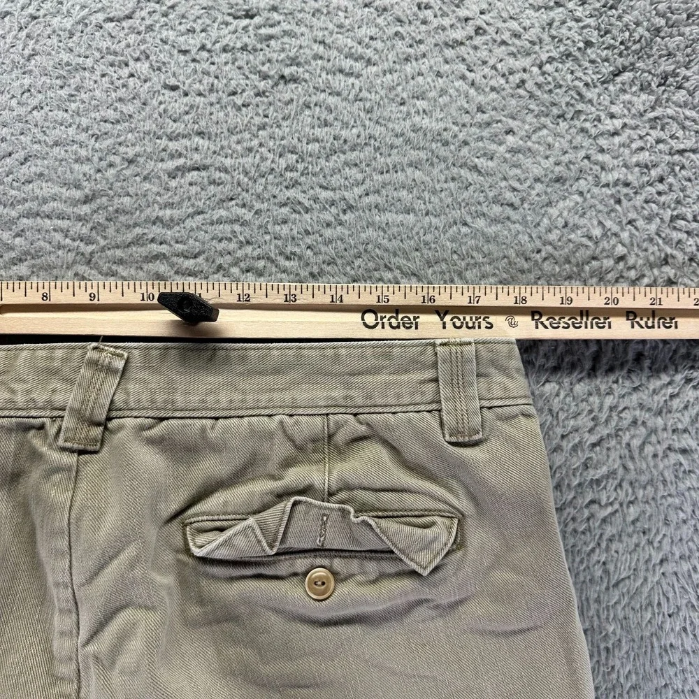 L.L.Bean Signature Pant Men 36x32 Beige Cotton Chino Straight Slim Preppy Career
